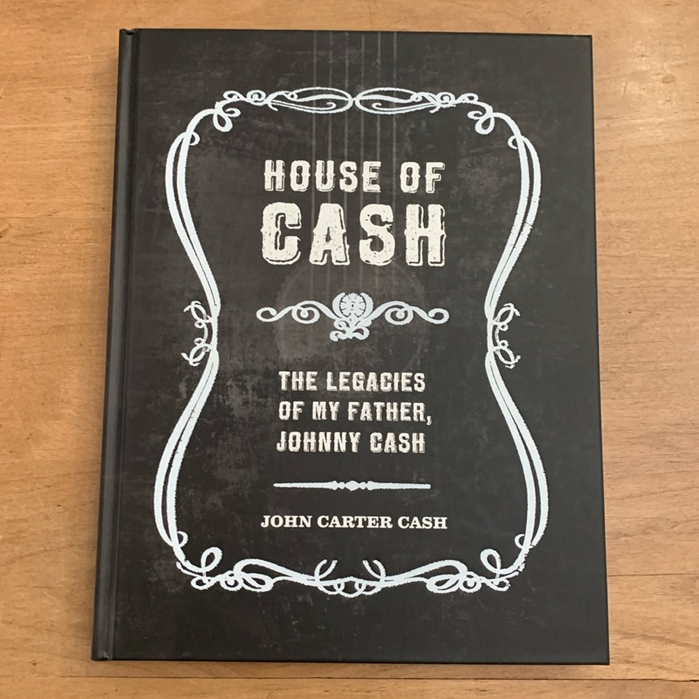 Johnny Cash Book - House of Cash - hard cover